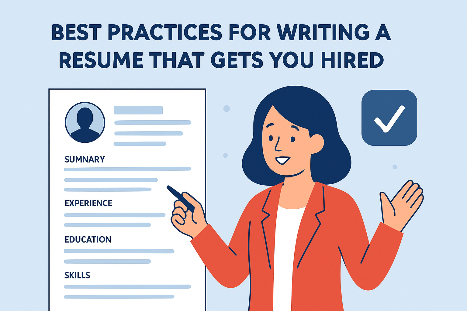 Best Practices for Writing a Resume That Gets You Hired
